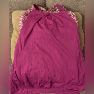 Lululemom tank with sport bra